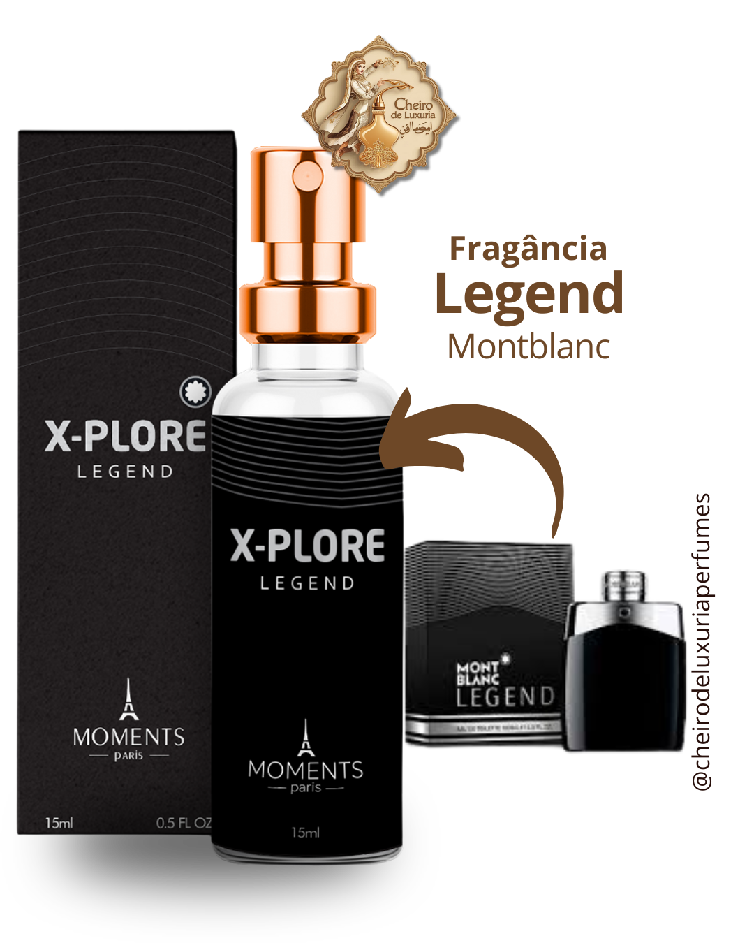 X-Plore – Perfume Masculino Inspirado no Legend de Montblanc