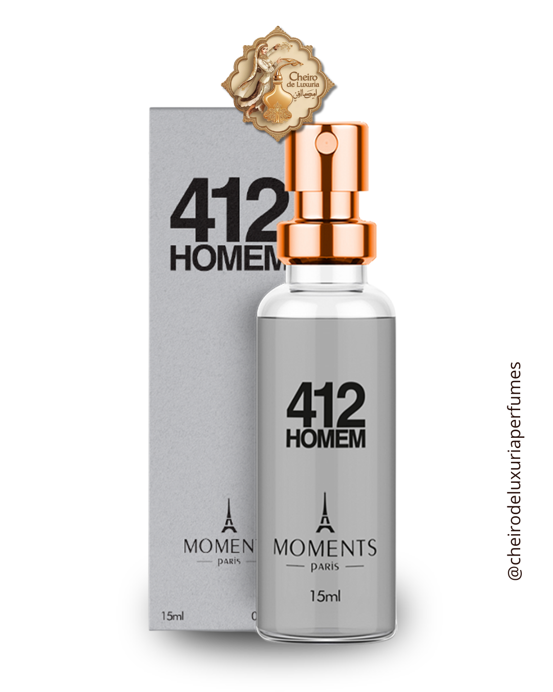 412 Homem – Perfume Masculino Inspirado no 212 Men de Carolina Herrera