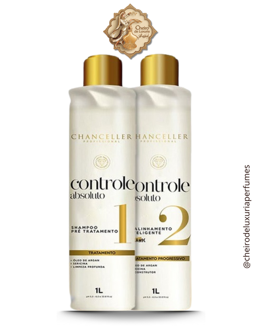 KIT SHAMPOO PRÉ TRATAMENTO + REALINHAMENTO INTELIGENTE CONTROLE ABSOLUTO - MOMENTS PARIS - CHANCELLER