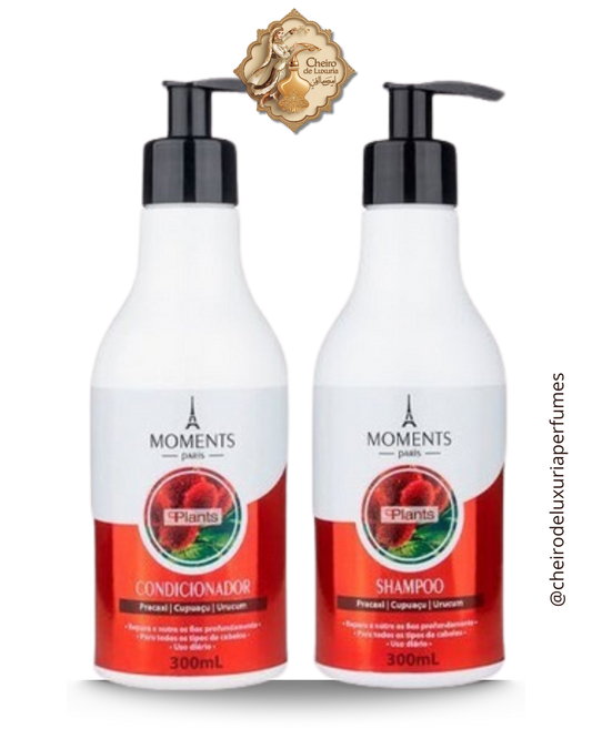Kit Plants Capilar shampoo + condicionador - Moments Paris