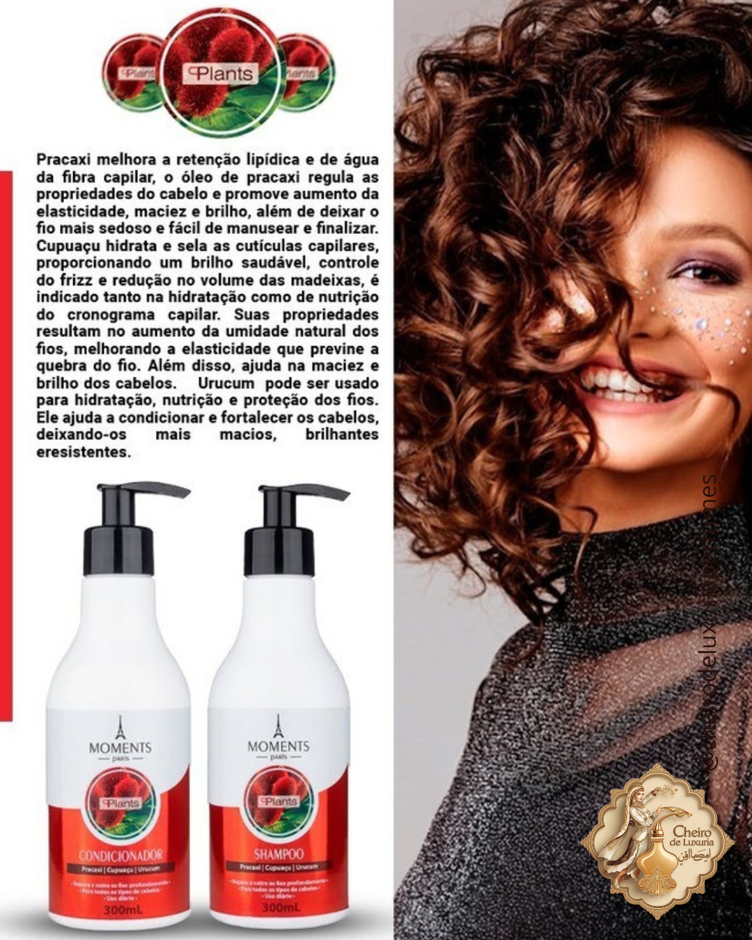 Kit Plants Capilar shampoo + condicionador - Moments Paris