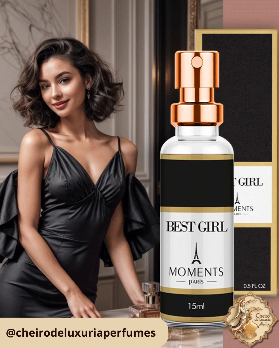 Best Girl – Perfume Feminino Inspirado no Good Girl de Carolina Herrera | Moment Paris Perfumes