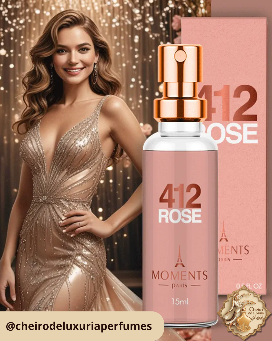212 Rose – Perfume Inspirado no 212 Rose de Paco Rabanne